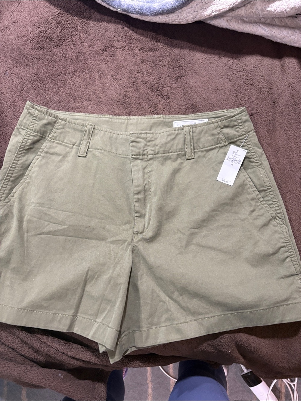 GAP Olive Green Chino Bermuda Shorts